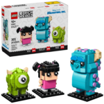 LEGO - Brick H'eadz - 303pçs - Monsters,inc/Sulley, Mike and Boo - 40861