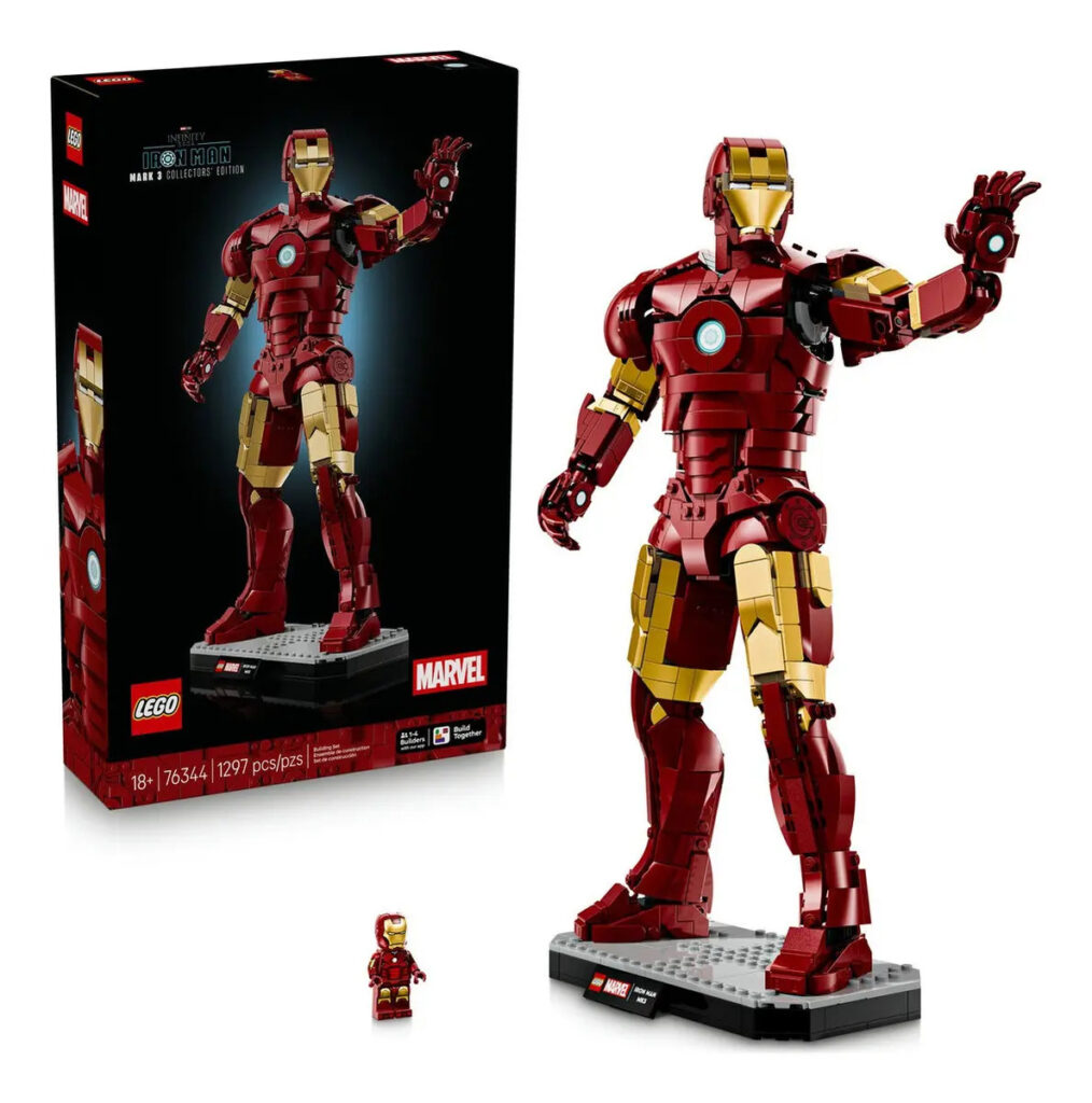 LEGO - Marvel - 1297pçs - IronMan MARK3 - 76344