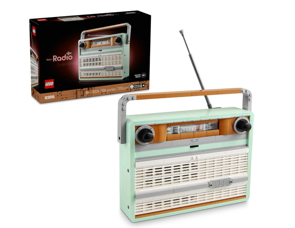 LEGO - Icons - 906pçs/BT* - Retro Radio - 10334