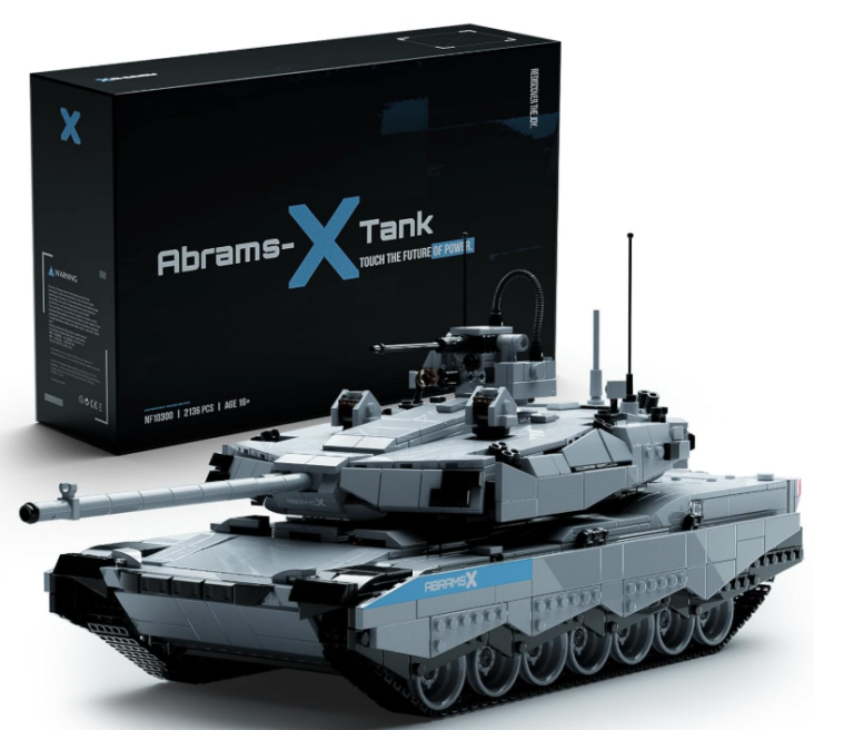 Nifeliz - Tank - 2136pçs - Abrams X - NF10300