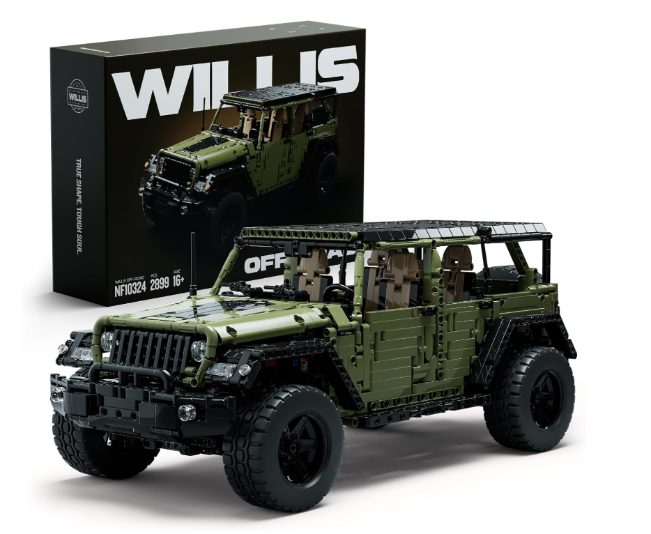 Nifeliz - Large Car - 2899pçs - Willis Off Road - NF10324 Nifeliz - Large Car - 2899pçs - Willis Off Road - NF10324