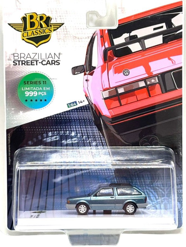 BR Classics - Brazilian Street Cars - Series 11 - VW Parati GL 1.8 1994 - BRC64083