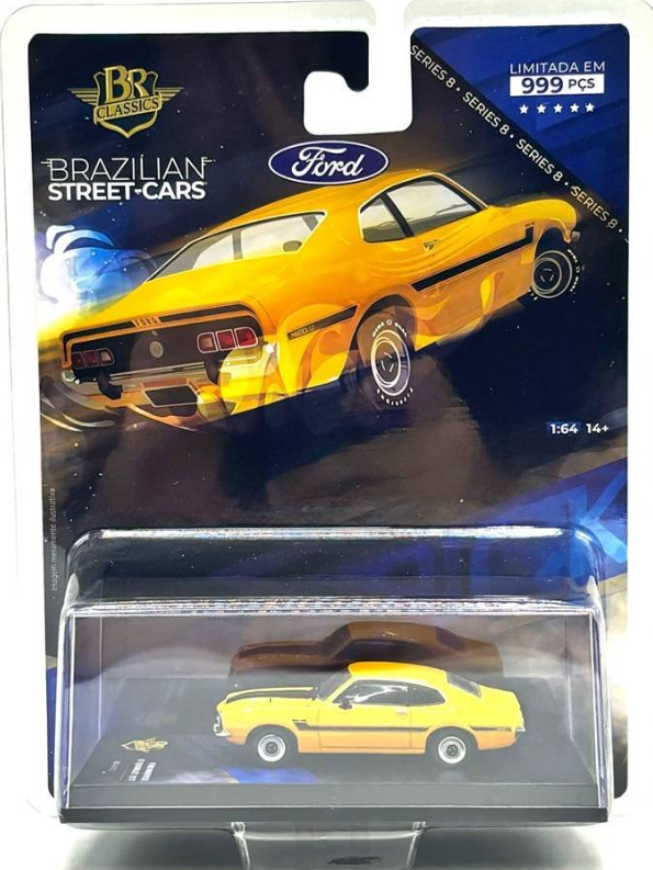 BR Classics - Brazilian Street Cars - Series 8 - Ford Maverick GT Quadrijet 1977 - BRC64112