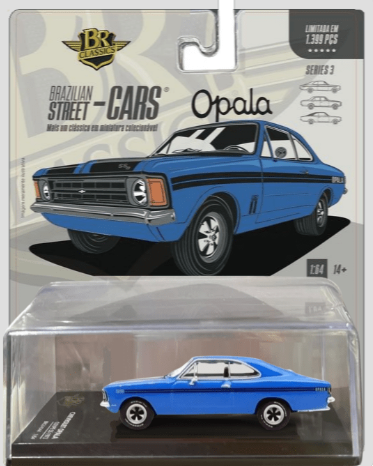 BR Classics - Brazilian Street Cars - Series 3 - Chevrolet Opala Coupé SS 1974 - BRC64041