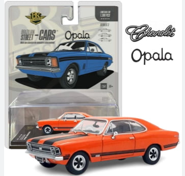 BR Classics - Brazilian Street Cars - Series 3 - Chevrolet Opala Coupé SS 1972 - BRC64044