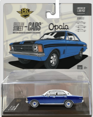 BR Classics - Brazilian Street Cars - Series 3 - Chevrolet Opala Sedan Comodoro 1976 - BRC64051