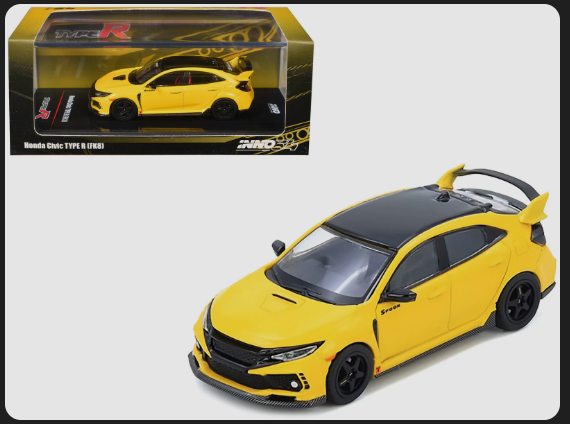 Inno - Inno 64 - Yellow - Honda Civic Type R FK8 - IN64/FK8/YL Inno - Inno 64 - Yellow - Honda Civic Type R FK8 - IN64/FK8/YL