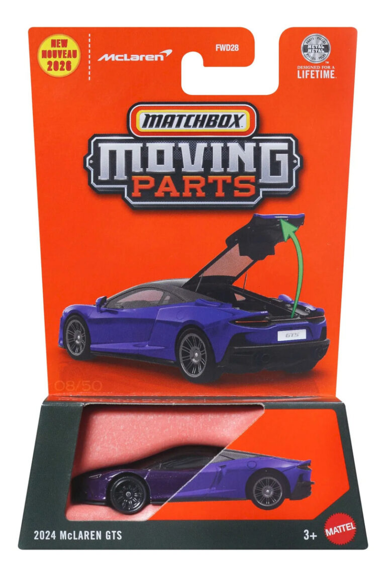 Mattel - Matchbox - Moving Parts - 2024 McLaren GTS - JHV28