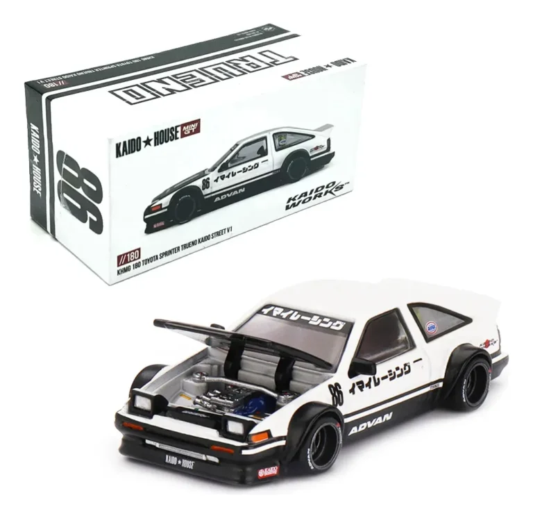 Mini GT - Kaido House - Trueno Street V1 - Toyota Sprinter - 180