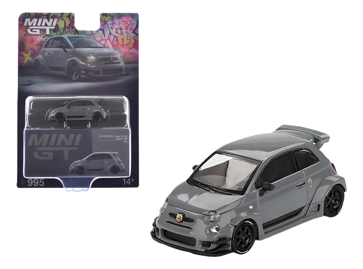 Mini GT - TM - LB Works x Abas Works - Abarth 595 - 995 Mini GT - TM - LB Works x Abas Works - Abarth 595 - 995