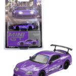 Mini GT - TM - Top Secret GT300 Purple - Toyota Supra A80 - 1067