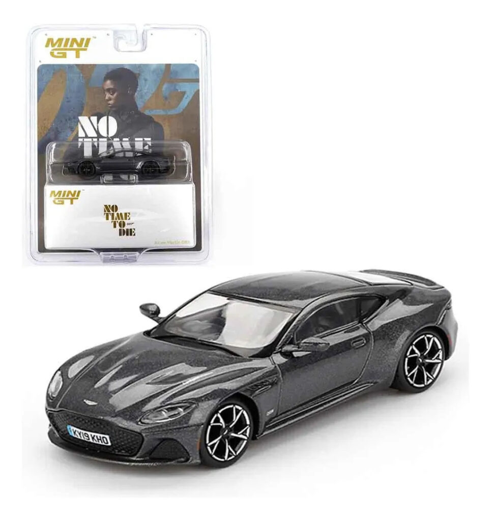 Mini GT - TM - 007 No Time To Die - Aston Martin DBS - 007E