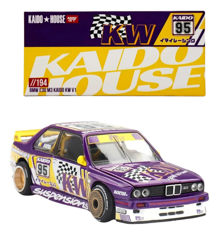 Mini GT - Kaido House - KW Suspensions - BMW E30 M3 Kaido KW V1 - 194