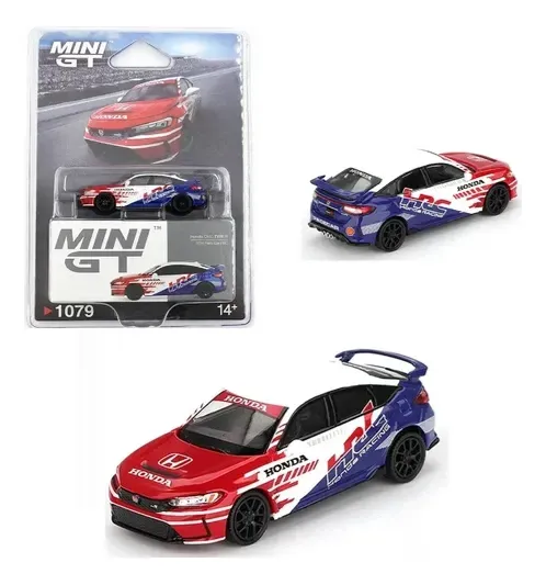 Mini GT - TM - 2024 Pace Car HRC - Honda Civic TYPE R - 1079