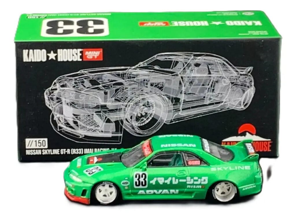 Mini GT - Kaido House - Imai Racing V1 - Nissan Skyline GTR (R33) - 150