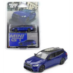 Mini GT - TM - Marina Bay Blue Metallic - BMW M5 Touring - 1080